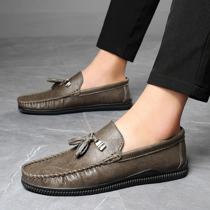 Fitzgerald Tassel Leather Loafer