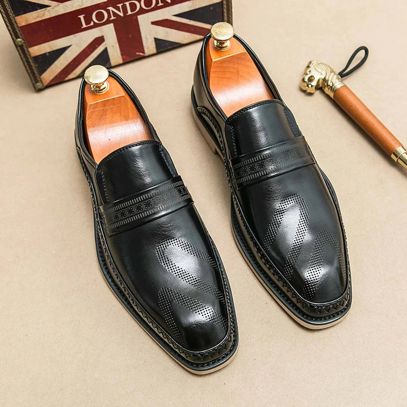 Classic Leather Oxford Shoes