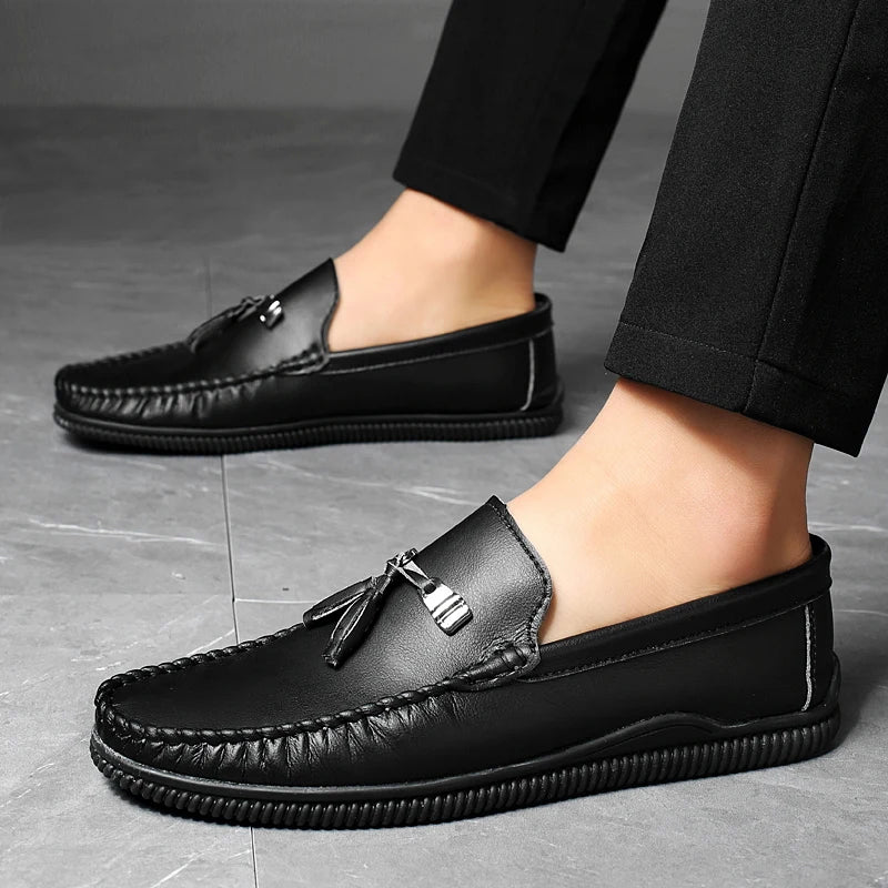 Fitzgerald Tassel Leather Loafer