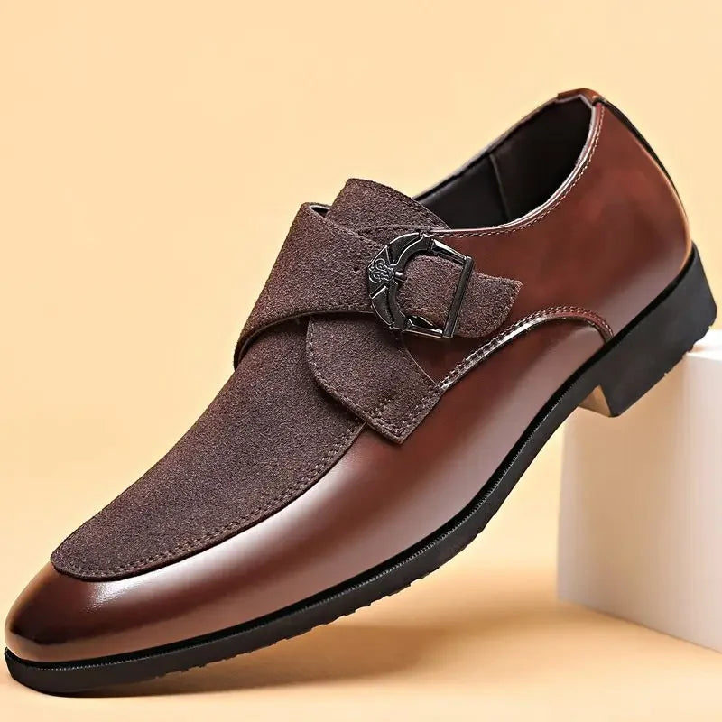 Suede Wingtip Derby Moccasin