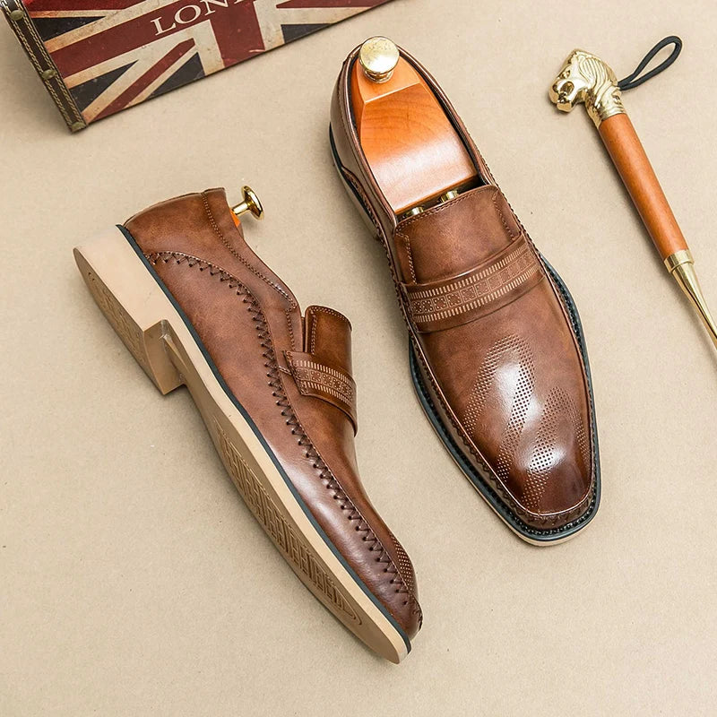 Classic Leather Oxford Shoes