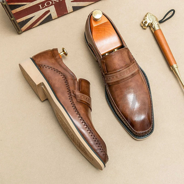 Classic Leather Oxford Shoes